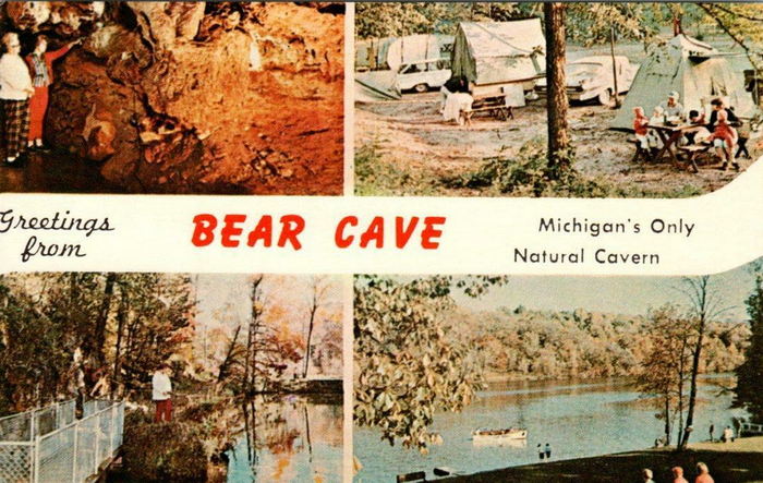 Bear Cave and Resort - Postcard (newer photo)